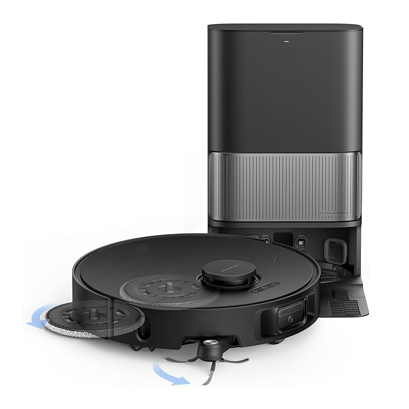 Self-Emptying Robot Vacuum with Docking Station