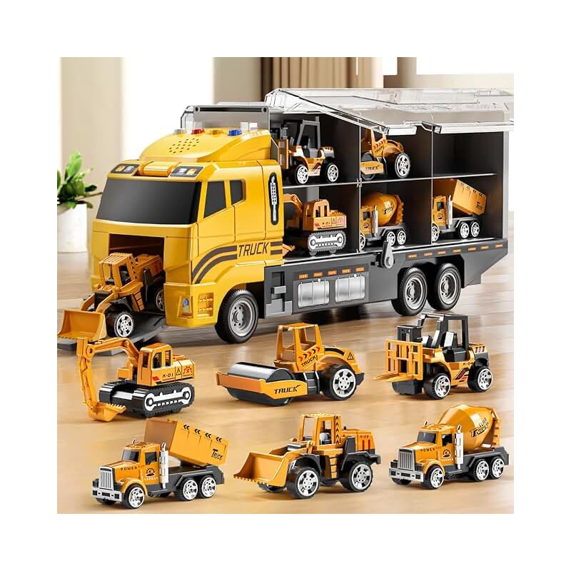 Construction Vehicle Carrier Set